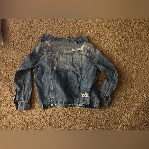 Distressed Denim Jacket - Picture 8 of 8